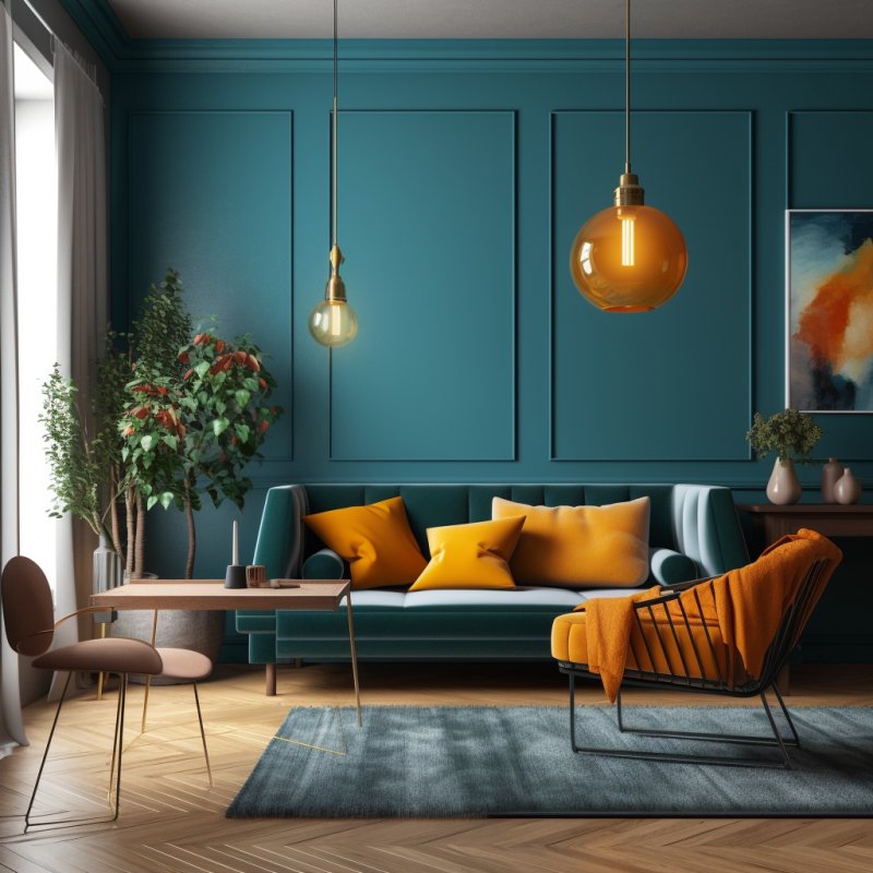 Kolor w aranżacji wnętrz: dobór barw w domu