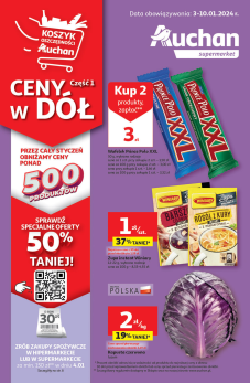 Gazetka reklamowa ważna od 2024-01-03 00:00:00 do 2024-01-10 23:59:59