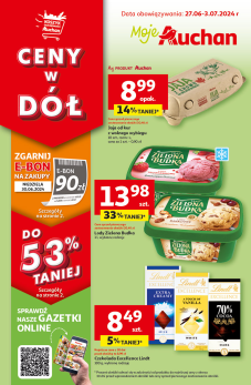 Gazetka reklamowa ważna od 2024-06-27 00:00:00 do 2024-07-03 23:59:59