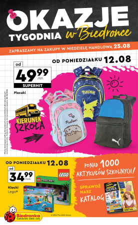 Gazetka reklamowa ważna od 2024-08-12 00:00:00 do 2024-08-25 23:59:59