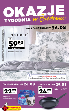 Gazetka reklamowa ważna od 2024-08-26 00:00:00 do 2024-09-11 23:59:59