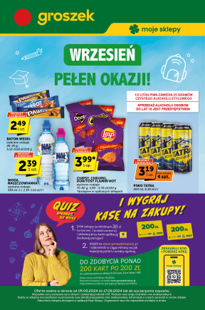 Gazetka reklamowa ważna od 2024-09-05 00:00:00 do 2024-09-17 23:59:59