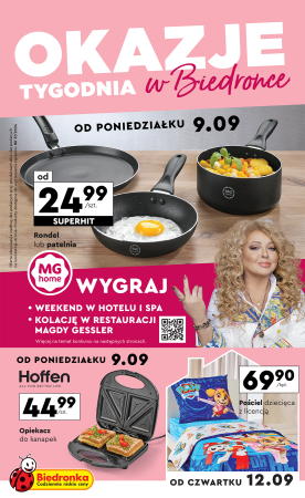 Gazetka reklamowa ważna od 2024-09-09 00:00:00 do 2024-09-25 23:59:59