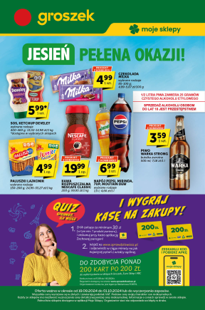 Gazetka reklamowa ważna od 2024-09-19 00:00:00 do 2024-10-01 23:59:59