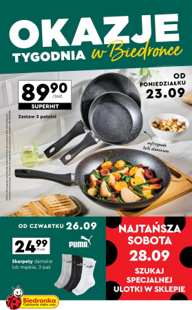 Gazetka reklamowa ważna od 2024-09-23 00:00:00 do 2024-10-09 23:59:59